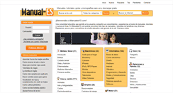 Desktop Screenshot of manuales10.com